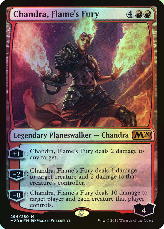 Chandra, Flame's Fury (M20) #294 [EN/F] s/o