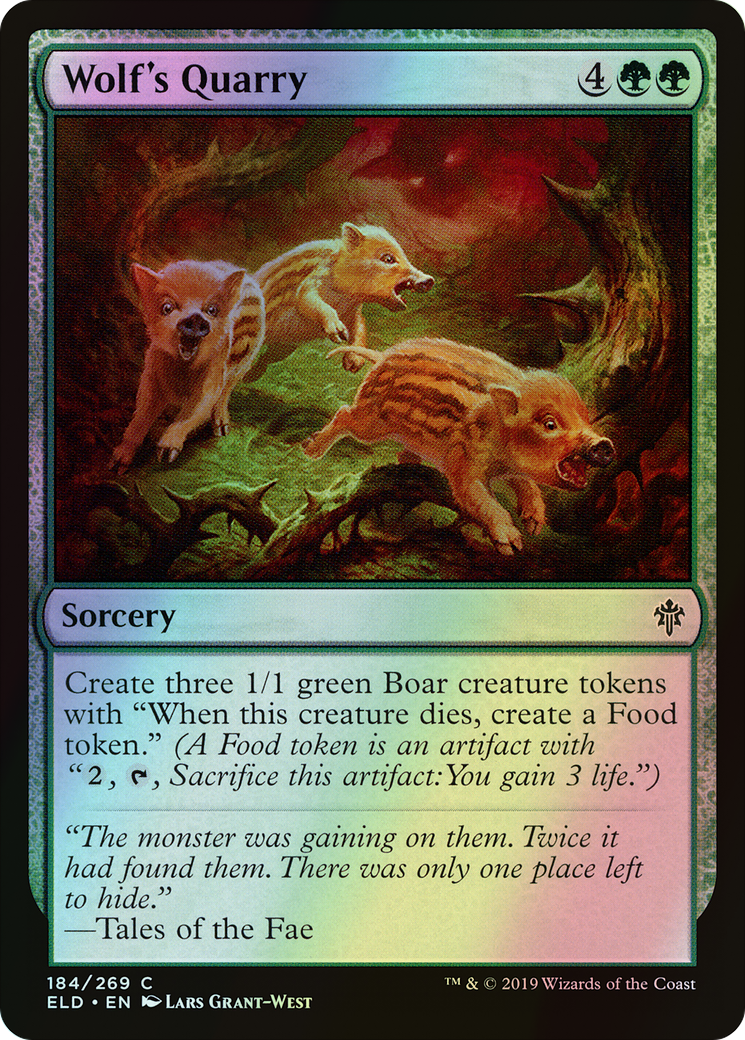 Wolf's Quarry (ELD) #184 [EN/F]
