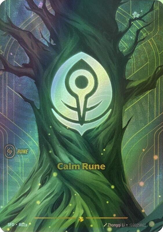 Calm Rune (R02a) (SFD) #R02a [EN/F]