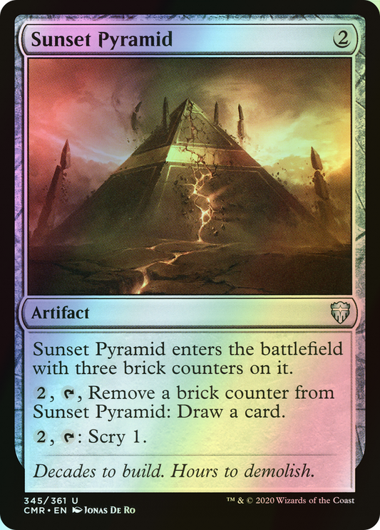 Sunset Pyramid (CMR) #345 [EN/F]