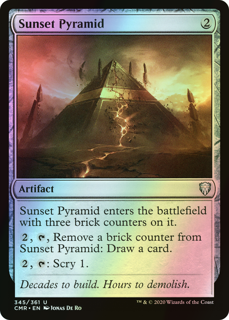 Sunset Pyramid (CMR) #345 [EN/F]
