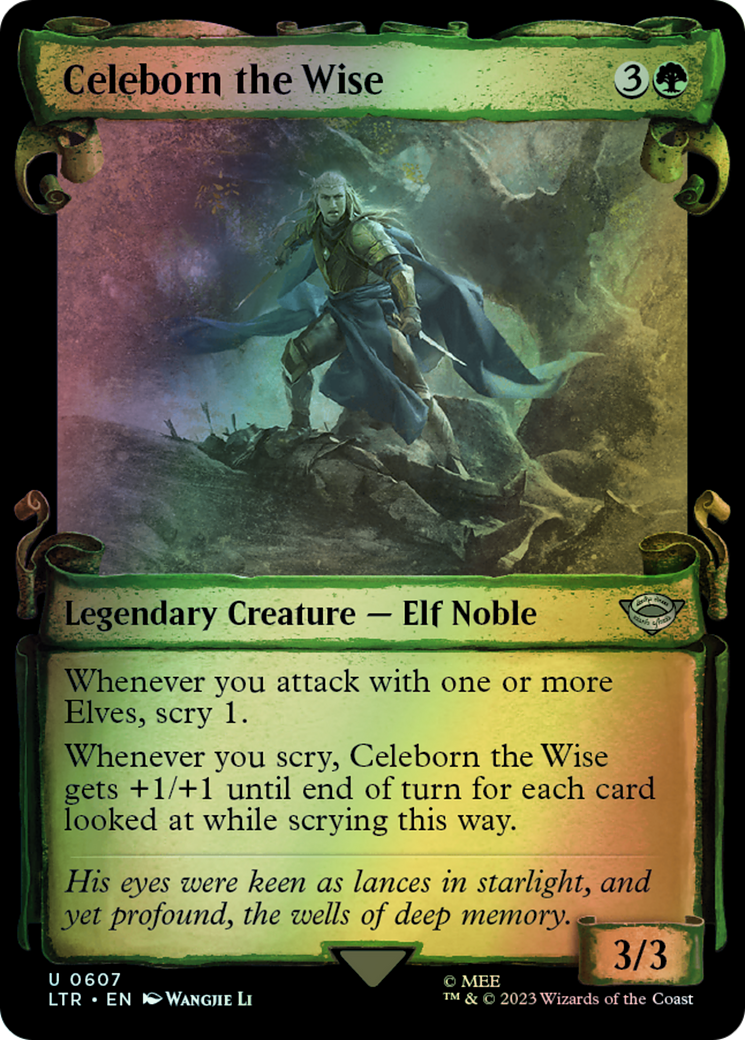 Celeborn the Wise - Silver Foil (LTR) #607 [EN/F] s/o