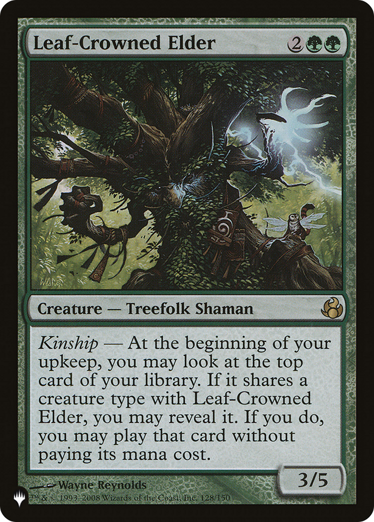 Leaf-Crowned Elder (PLST) #MOR-128 [EN/N]