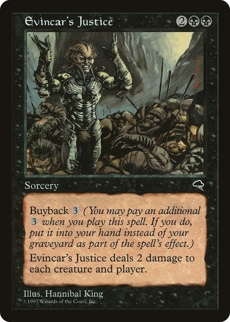 Evincar's Justice (TMP) #134 [EN/N]