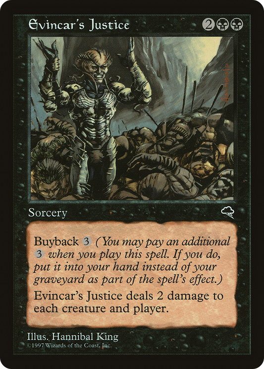 Evincar's Justice (TMP) #134 [EN/N]