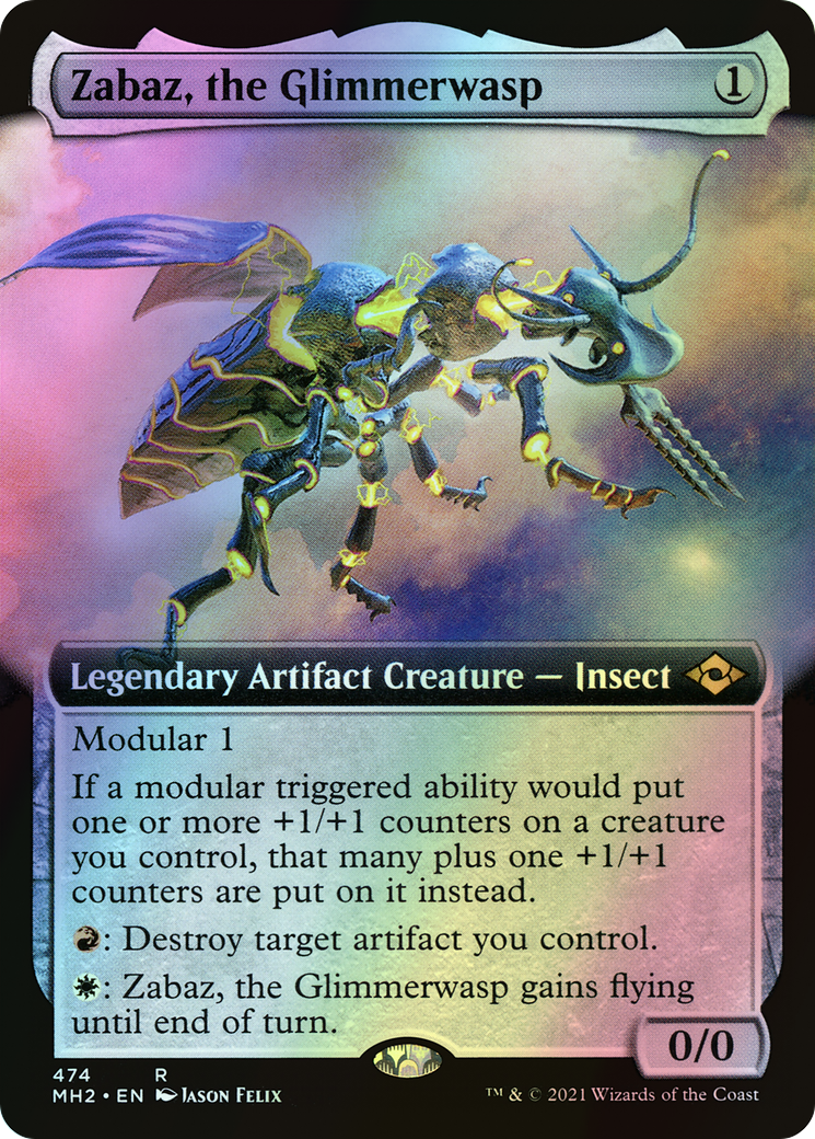 Zabaz, the Glimmerwasp (MH2) #474 [EN/F]