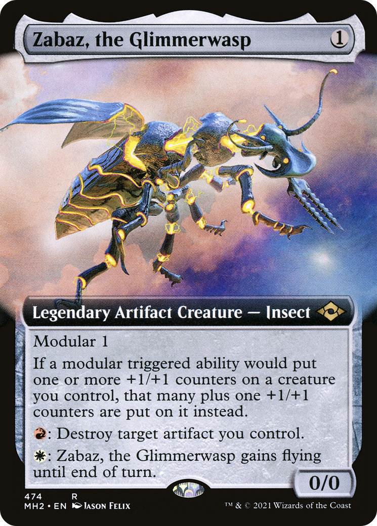 Zabaz, the Glimmerwasp (MH2) #474 [EN/N]