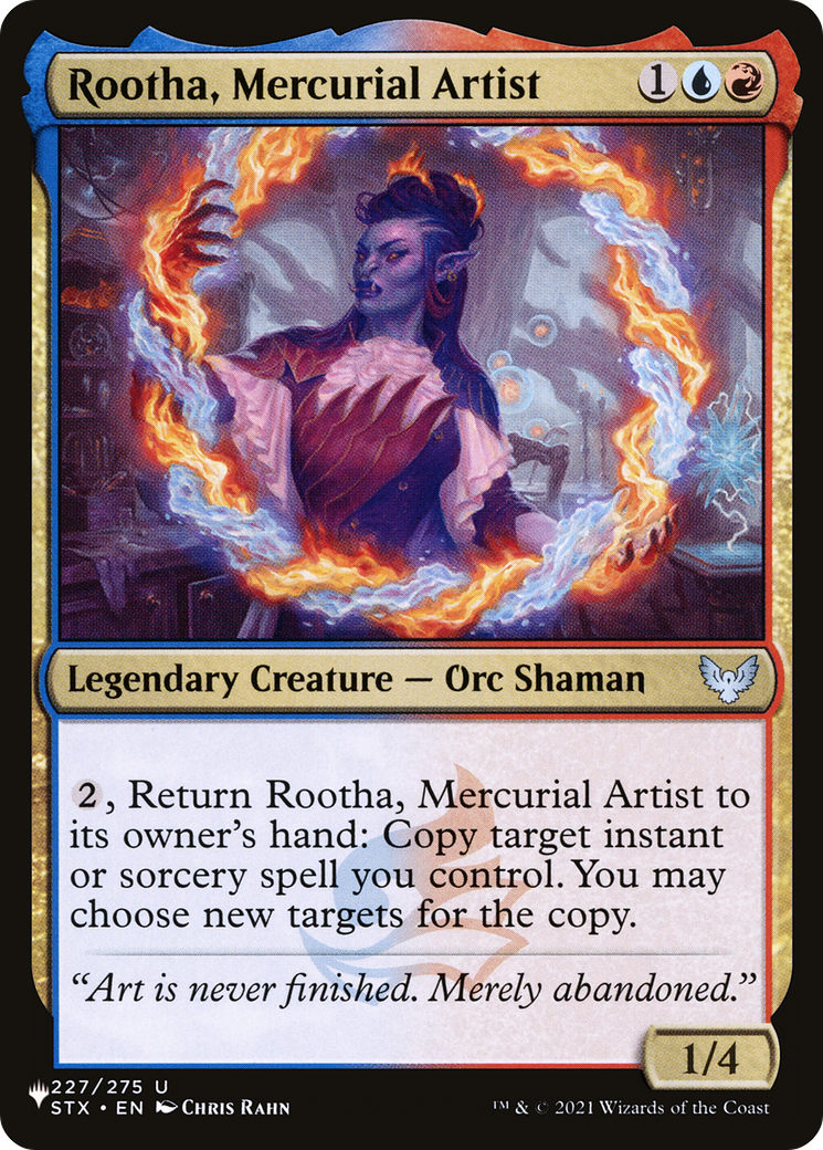 Rootha, Mercurial Artist (PLST) #STX-227 [EN/N]