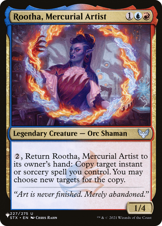 Rootha, Mercurial Artist (PLST) #STX-227 [EN/N]