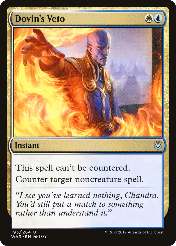 Dovin's Veto (WAR) #193 [EN/N]