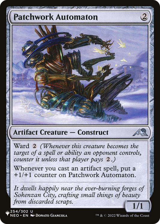 Patchwork Automaton (PLST) #NEO-254 [EN/N] s/o