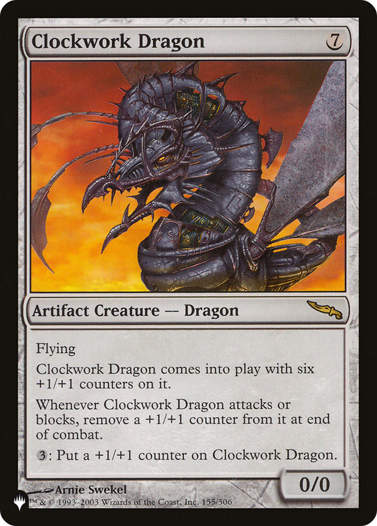 Clockwork Dragon (PLST) #MRD-155 [EN/N]