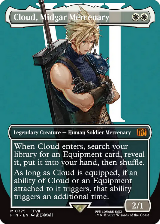 Cloud, Midgar Mercenary (FIN) #375 [EN/N] s/o