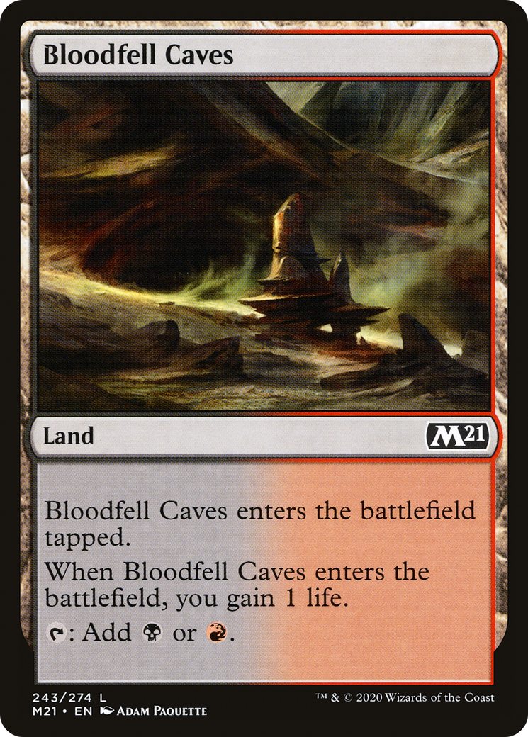 Bloodfell Caves (M21) #243 [EN/N]