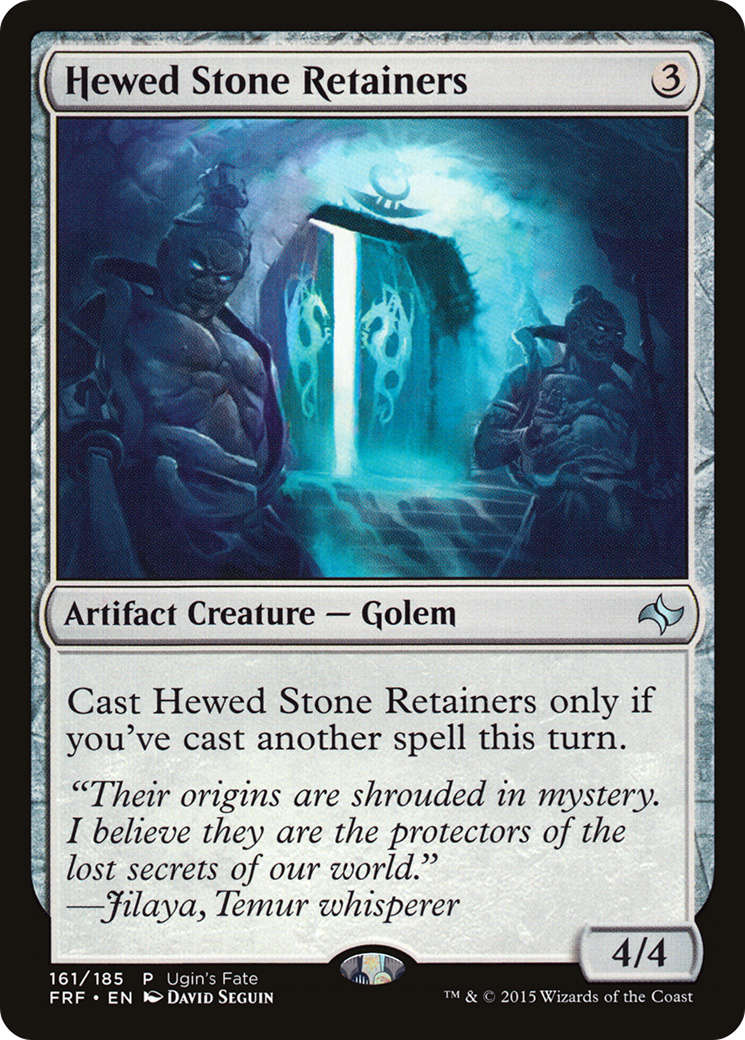 Hewed Stone Retainers (UGIN) #161 [EN/N]