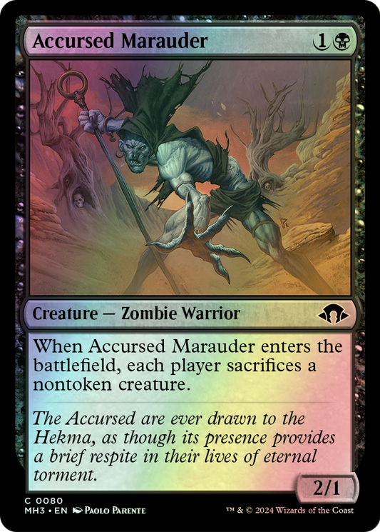 Accursed Marauder (MH3) #80 [EN/F] s/o