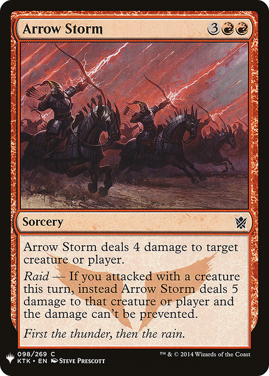 Arrow Storm (PLST) #KTK-98 [EN/N]