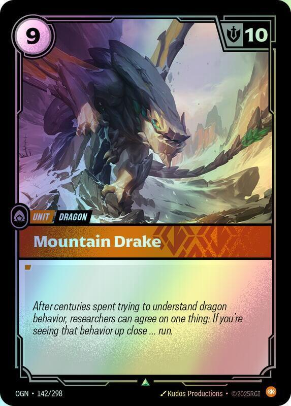 Mountain Drake (OGN) #142 [EN/F]