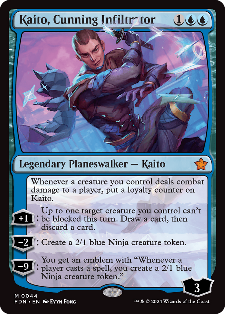 Kaito, Cunning Infiltrator (FDN) #44 [EN/N] s/o