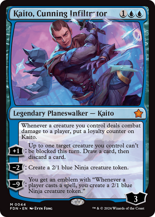 Kaito, Cunning Infiltrator (FDN) #44 [EN/N] s/o