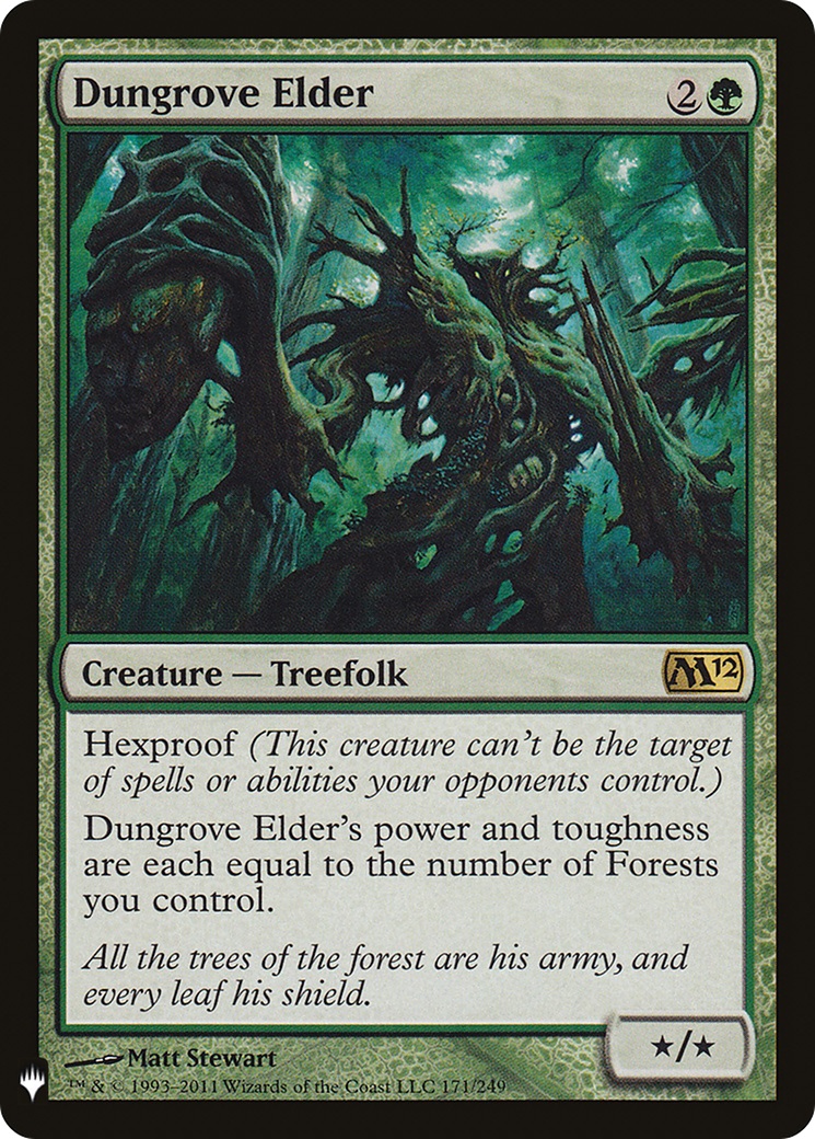 Dungrove Elder (PLST) #M12-171 [EN/N]