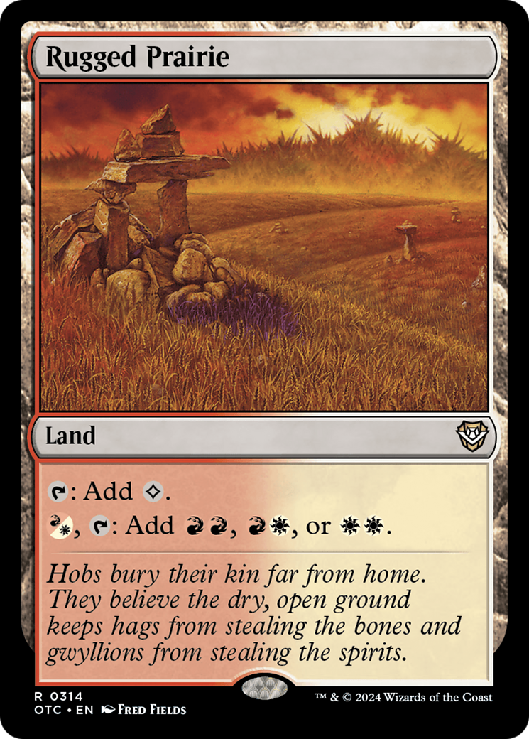 Rugged Prairie (OTC) #314 [EN/N] s/o