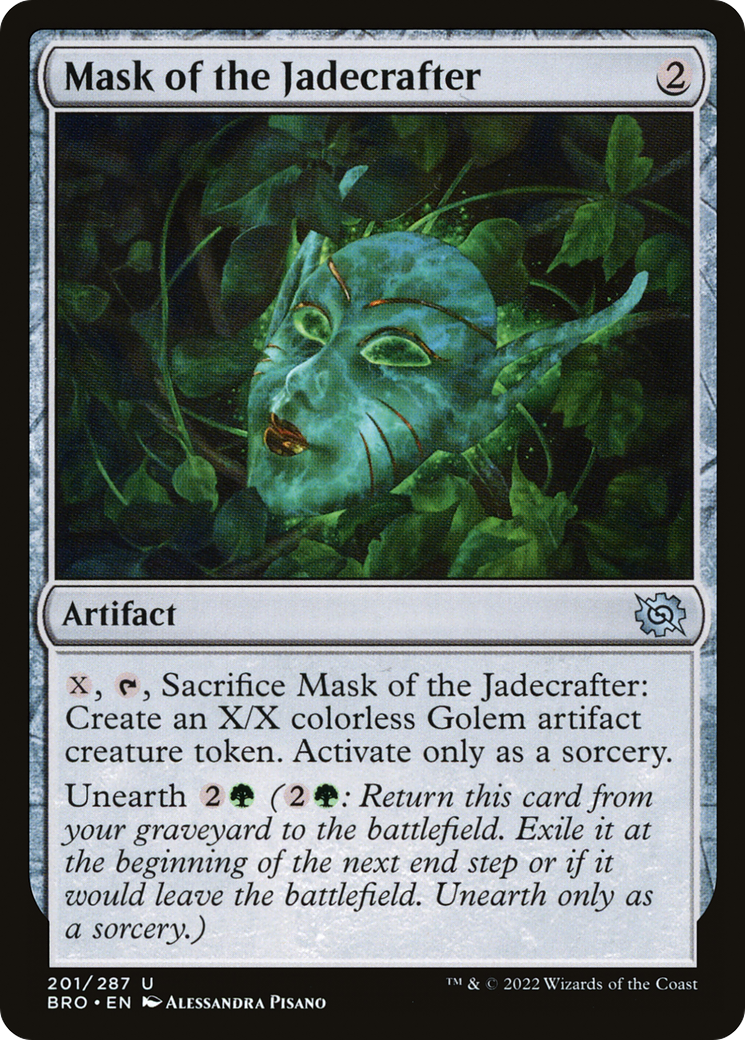 Mask of the Jadecrafter (BRO) #201 [EN/N]