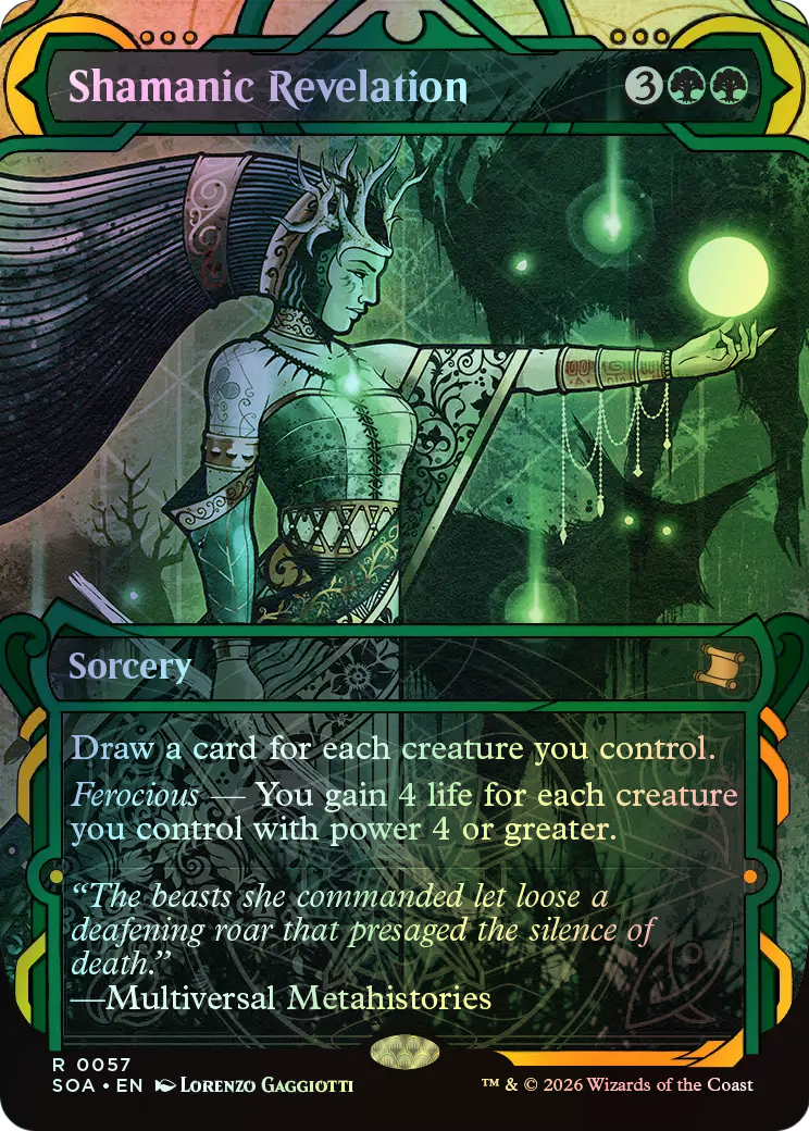Shamanic Revelation (SOA) #57 [EN/F] s/o