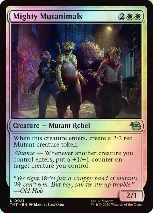 Mighty Mutanimals (TMT) #21 [EN/F]