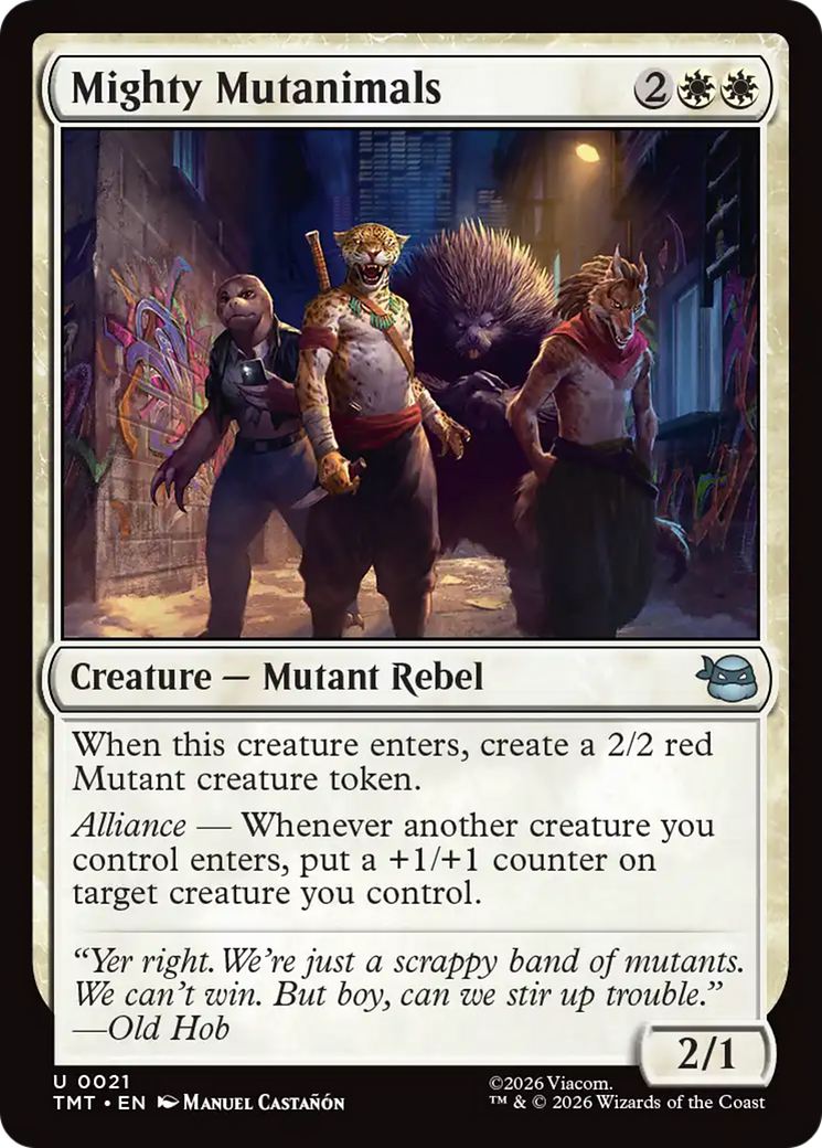 Mighty Mutanimals (TMT) #21 [EN/N]
