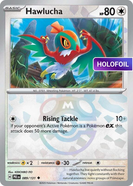 Hawlucha (Master Ball Pattern) (PRE) #089_V3 [EN/H]