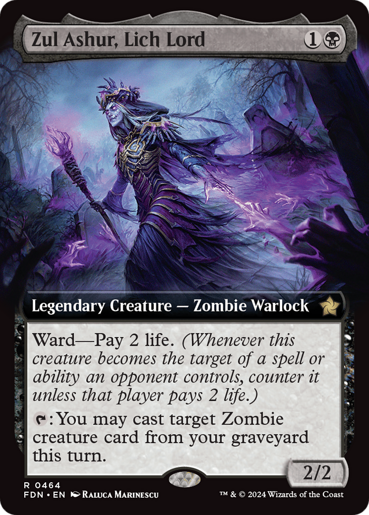 Zul Ashur, Lich Lord (FDN) #464 [EN/N] s/o