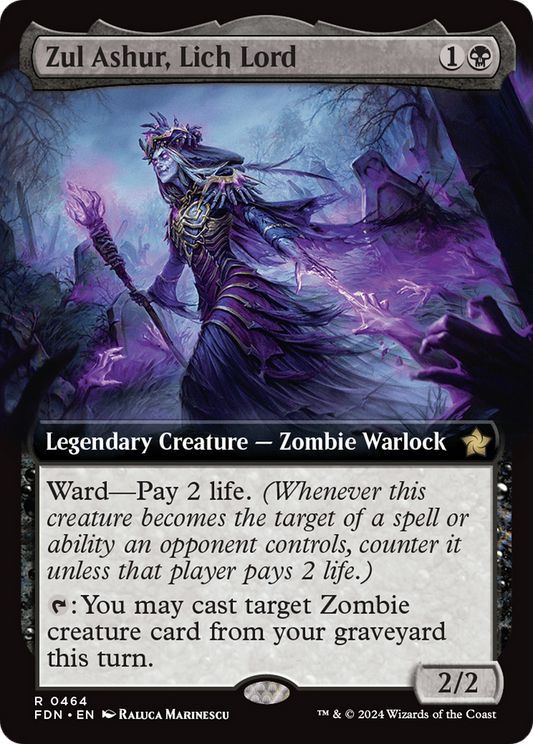Zul Ashur, Lich Lord (FDN) #464 [EN/N] s/o