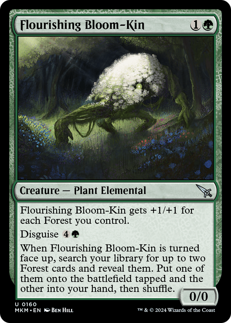 Flourishing Bloom-Kin (MKM) #160 [EN/N]