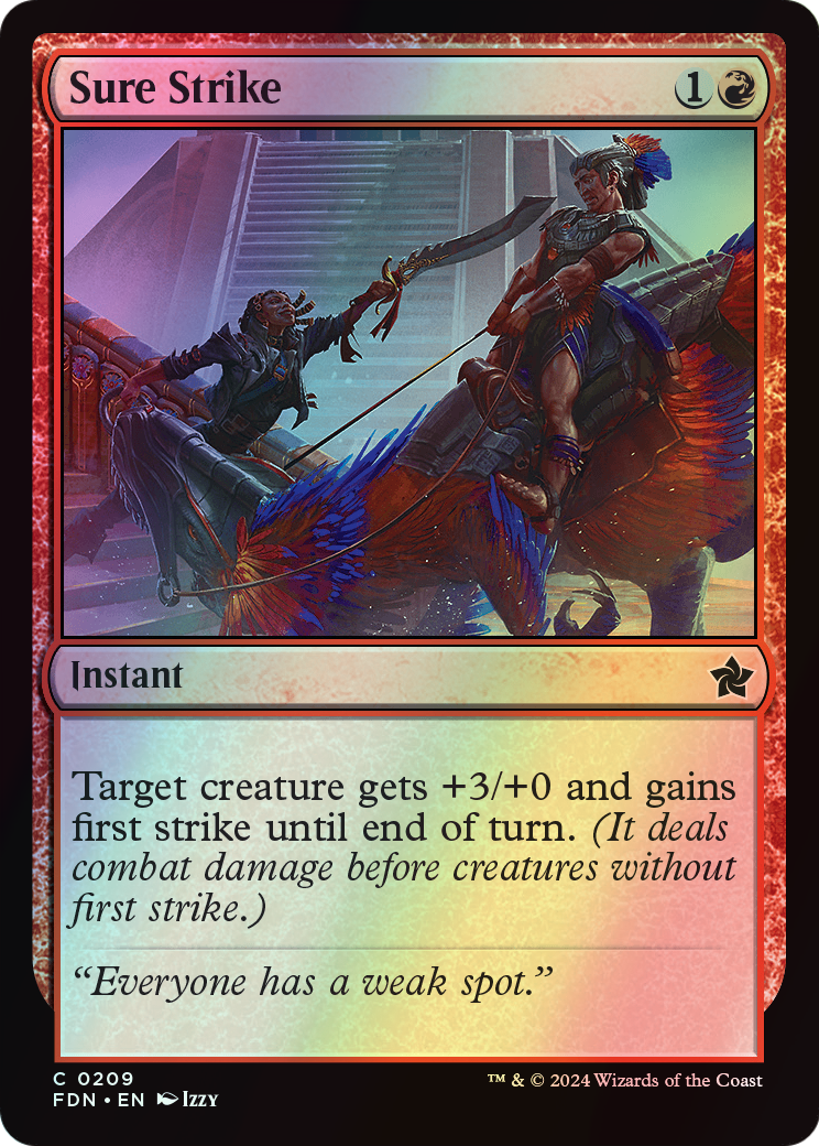 Sure Strike (FDN) #209 [EN/F]