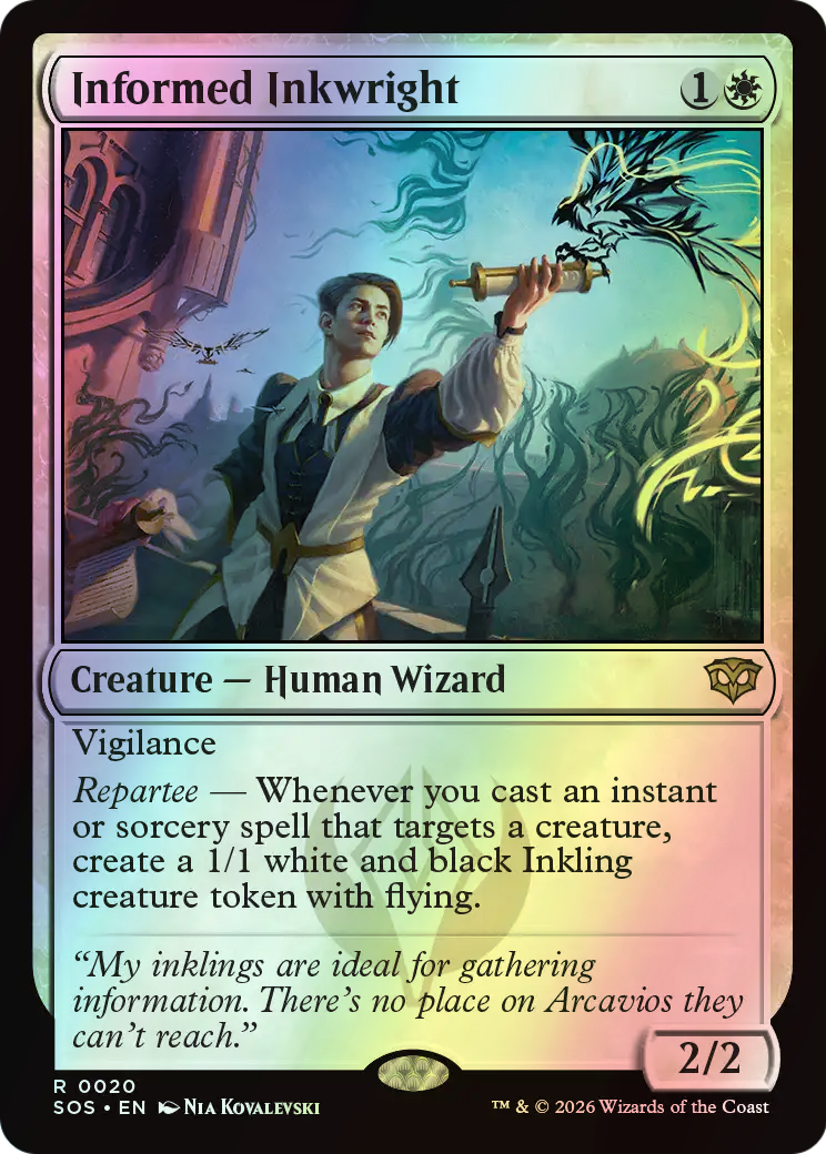 Informed Inkwright (SOS) #20 [EN/F]