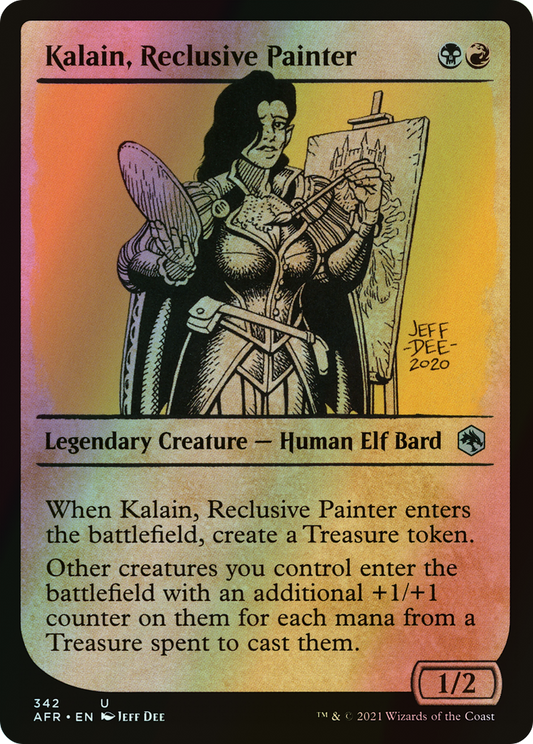 Kalain, Reclusive Painter (AFR) #342 [EN/F]