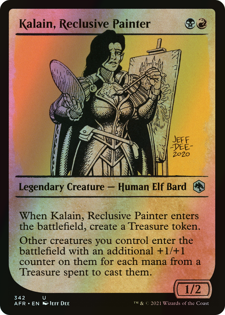 Kalain, Reclusive Painter (AFR) #342 [EN/F]