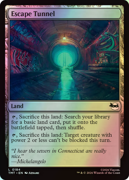 Escape Tunnel (TMT) #184 [EN/F]
