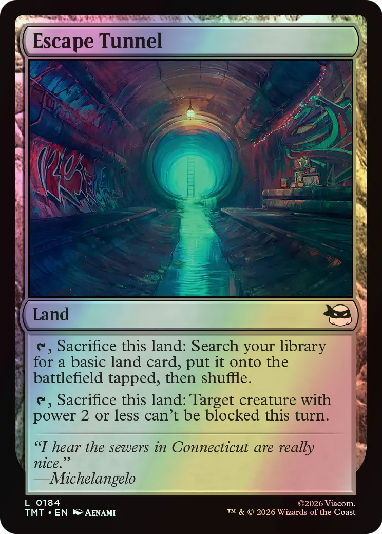 Escape Tunnel (TMT) #184 [EN/F]