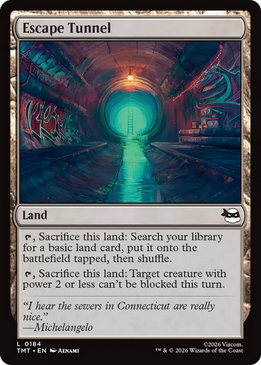 Escape Tunnel (TMT) #184 [EN/N]