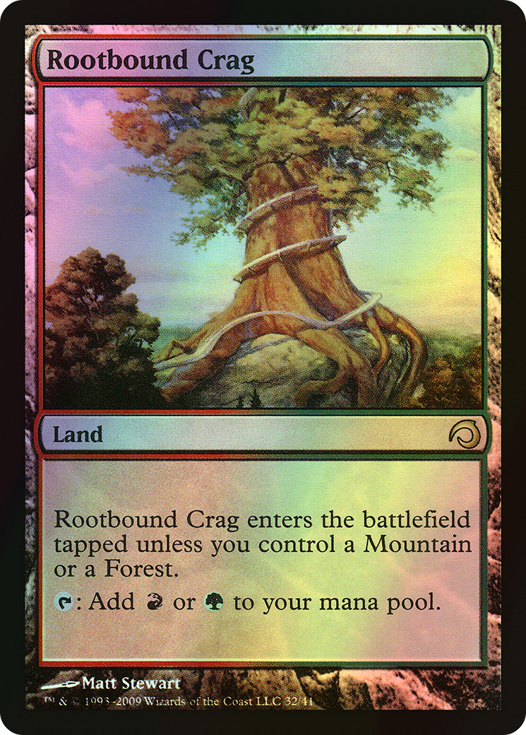 Rootbound Crag (H09) #32 [EN/F] s/o
