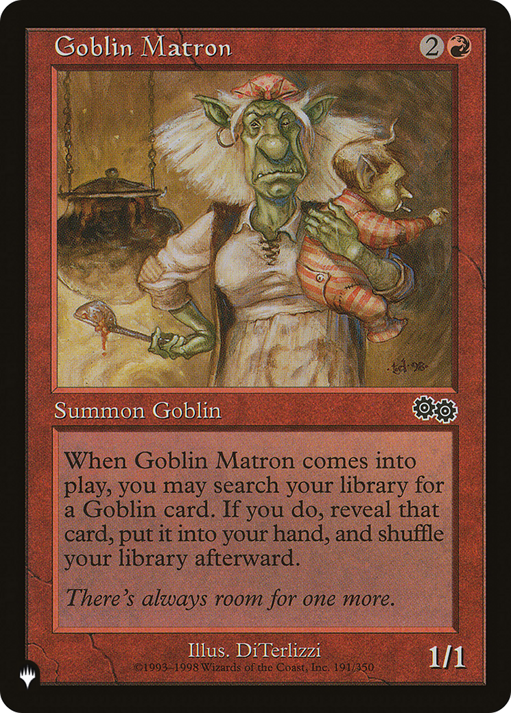 Goblin Matron (PLST) #USG-191 [EN/N] s/o