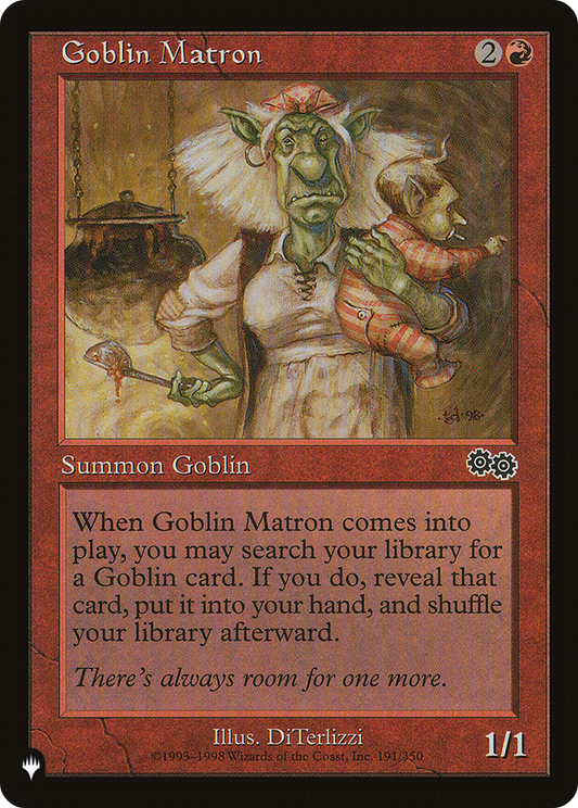 Goblin Matron (PLST) #USG-191 [EN/N] s/o