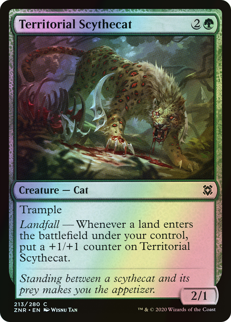 Territorial Scythecat (ZNR) #213 [EN/F]