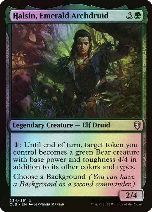 Halsin, Emerald Archdruid (CLB) #234 [EN/F]