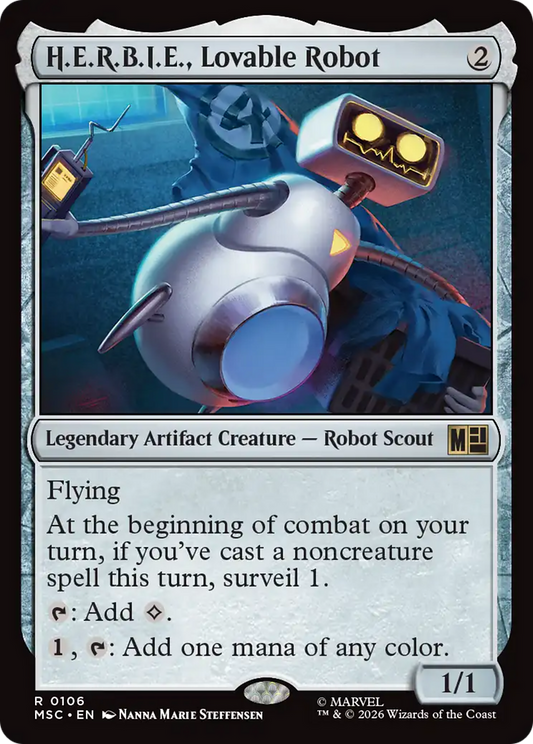 H.E.R.B.I.E., Lovable Robot (MSC) #106 [EN/N]
