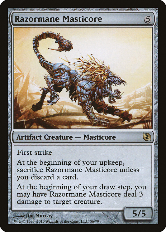 Razormane Masticore (DDF) #56 [EN/N]