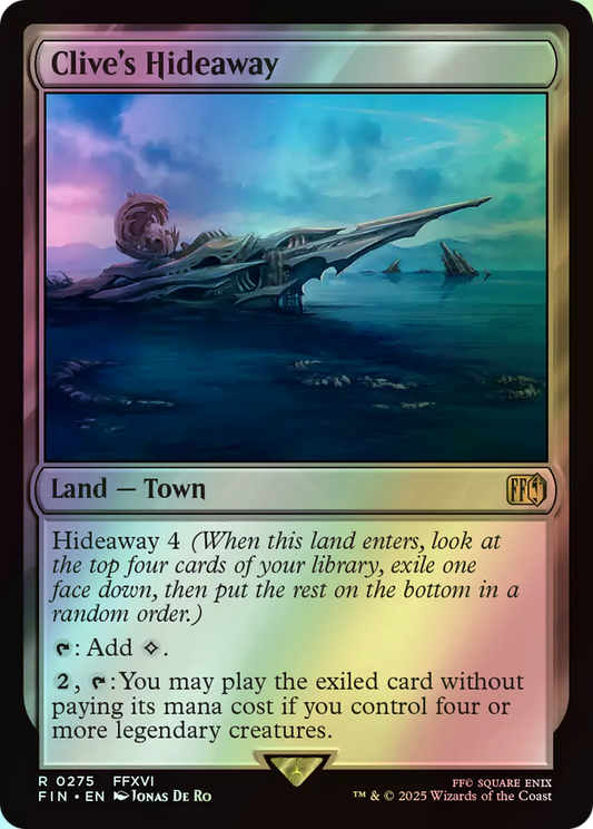 Clive's Hideaway (FIN) #275 [EN/F] s/o
