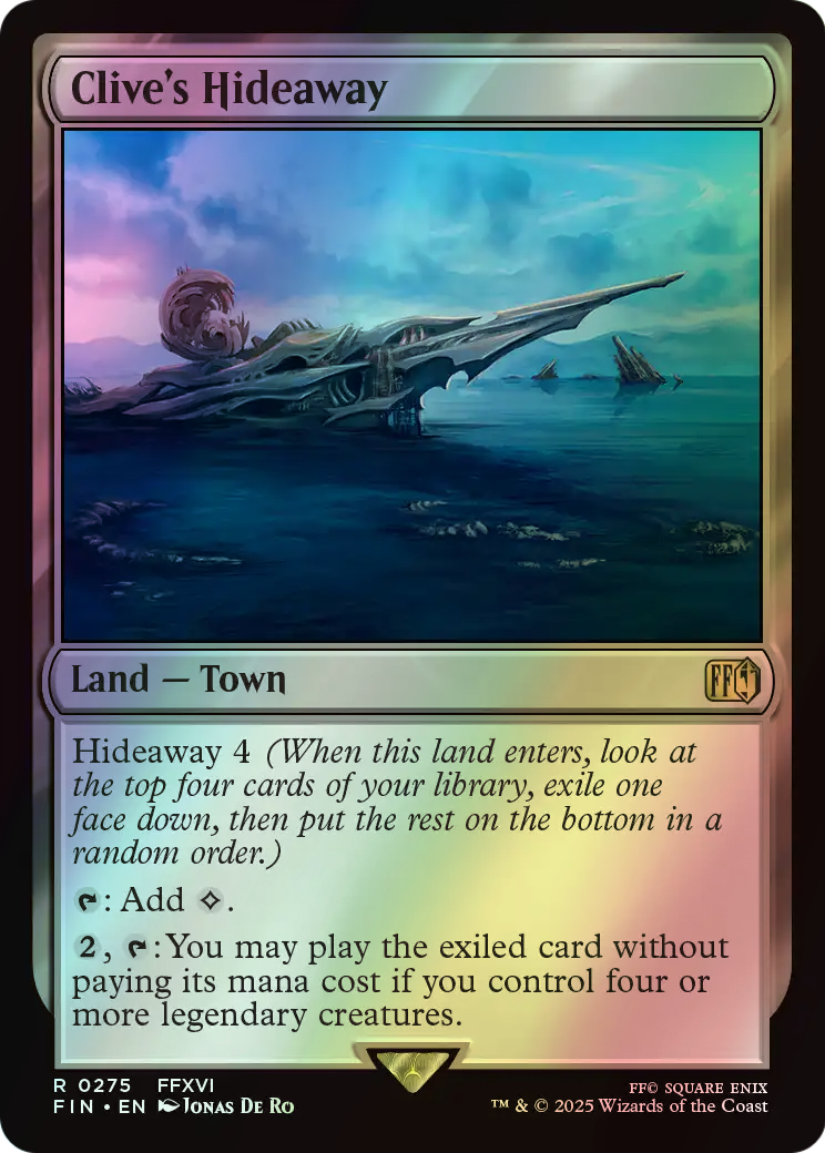 Clive's Hideaway (FIN) #275 [EN/F] s/o